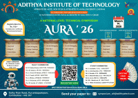 AURA'26 National Level Technical Symposium Poster